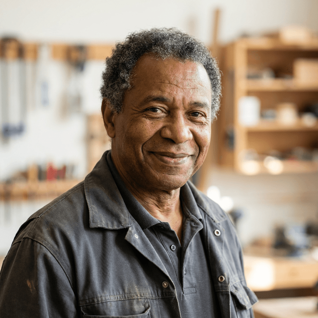 David Okafor, apartment building manager in North York